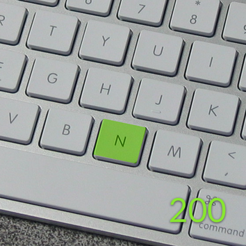 Exercise for 200 words with the letter 'n'