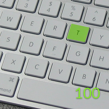 Exercise for 100 words with the letter 't'