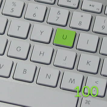 Exercise for 100 words with the letter 'u'