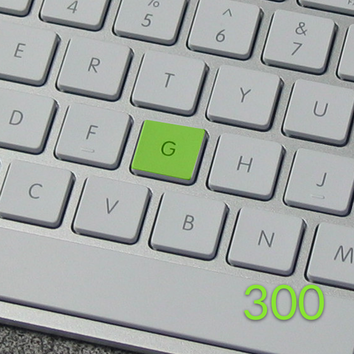 Exercise for 300 words with the letter 'g'